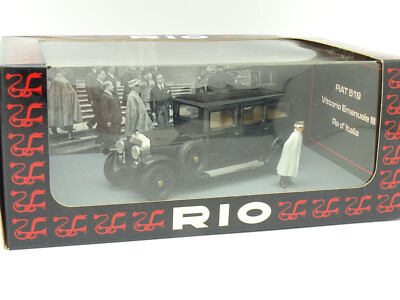 Fiat 519 S Limousine 1929 avec figurine Rio 1/43 – Les Miniatures