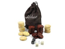 Backgammon Pieces ''Wooden'' - 35 mm