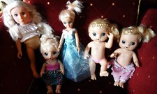 5 Puppen & Sprechpuppen, Zapf & Bayer, H 30/35/35/40/46 cm