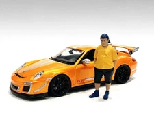 "CAR MEET 1" FIGURINE II FOR 1/24 SCALE MODELS BY AMERICAN DIORAMA 76378