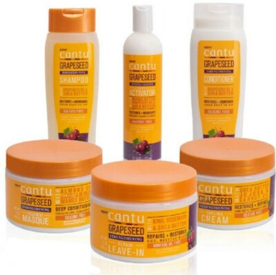 Cantu | Traubenkern stärkende Haarpflegeprodukte für lockiges und welliges Haar