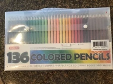 Shuttle Art Colored Pencils Bundle Set of 136 Colors Colored Pencils NEW