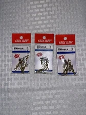 Barrel Swivels Size 3  With Coastlock Snap With 4pcs In Each Pkg