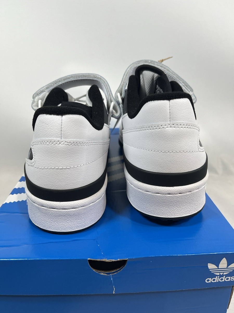 Size 11 - adidas Forum Low White Black for sale online | eBay
