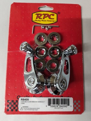 Racing Power Rpc R8409 Chrome Aluminum Window Handle  3''
