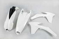 Ktm Exc 125 200 250 300 350 450 500 2012 - 2013 Ufo Weiß Kunststoff-Kit