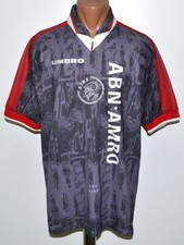 AJAX AMSTERDAM 1996/1997 THIRD FOOTBALL SHIRT UMBRO SIZE XL ADULT