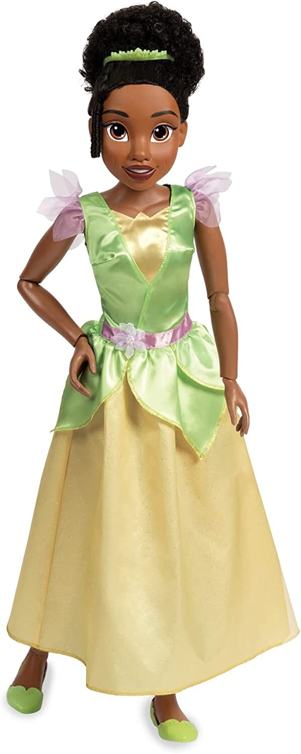 Disney Princess Playdate Tiana 32" Tall Doll Accessories 11 Points