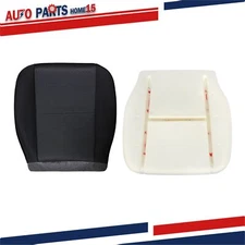 For 2007 2008-2014 Chevy Silverado 1500 Driver Cloth Seat Cover & Foam Cushion