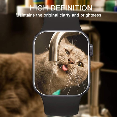 2 x film de protection TPU pour Apple Watch 42 mm série 1 2 3 protection d'écran incurvé clair - Photo 6/6