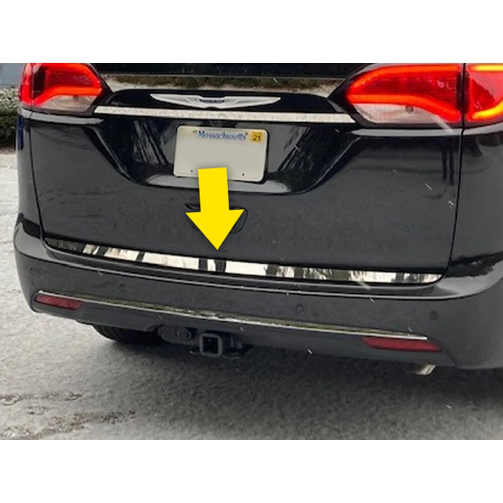 1pc. Luxury FX Rear Bumper Trim Accent for 2017-2023 Chrysler Pacifica SUV  | eBay