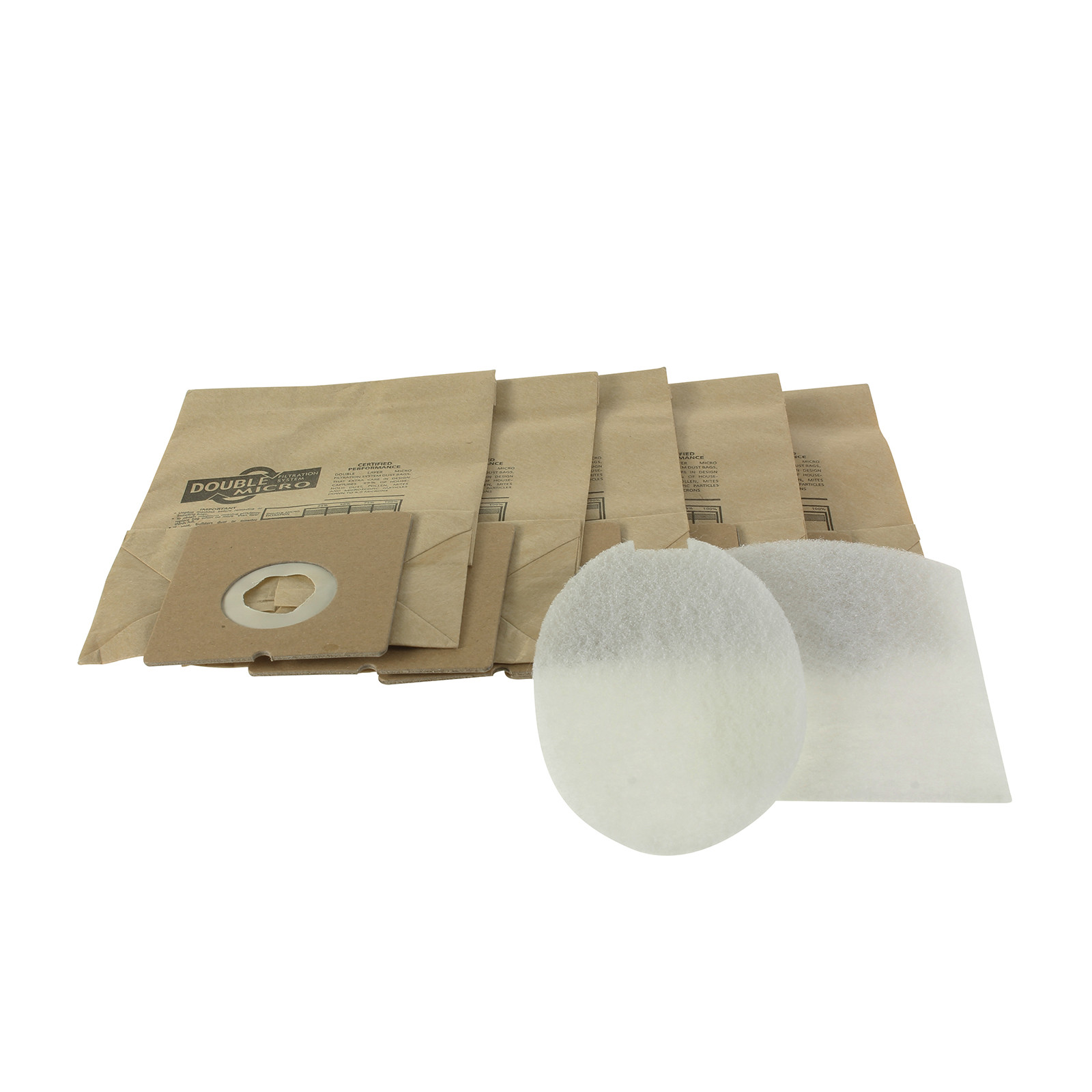 5 x Vacuum Cleaner Hoover Dust Bags + Filters For Tesco VC206 VC207