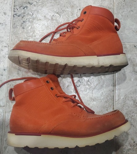 nike acg boots orange
