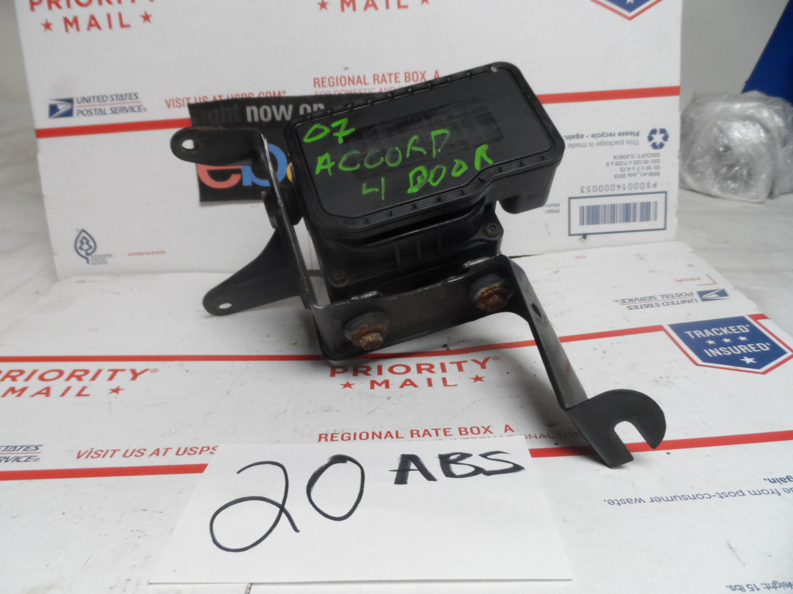 2007 Honda Accord 2.4 ABS Unit PUMP USED  Stock #20ABS