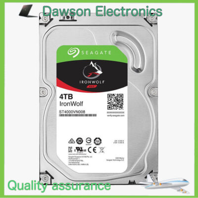 Seagate IronWolf 4TB  ST4000VN008 NAS 64MB 6Gb/s SATA 3.5'' HDD Hard Disk Drive