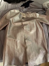 Yves Salomon Leather Coat