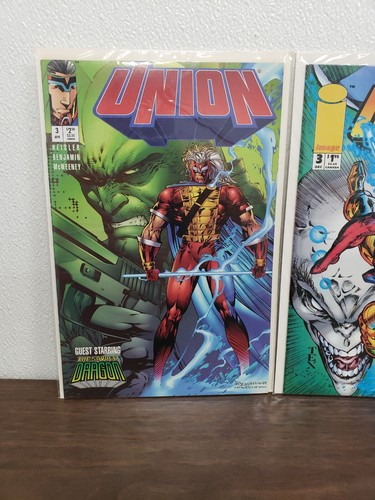 2 Union Dez 3. 3. April 1993 Comic Image Comics Lot - Bild 2 von 4