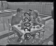 RUTH ETTING LARRY BUSTER CRABBE  ORIGINAL 4X5 CAMERA NEGATIVE  PHOTOGRAPH 194