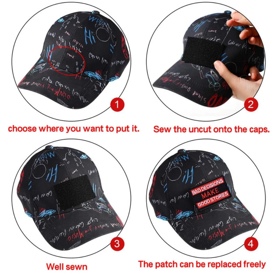 Rectangular Embroidered Name Tag Iron-on Patch Quality Badge 2X3" 2025 - Image 4 of 4