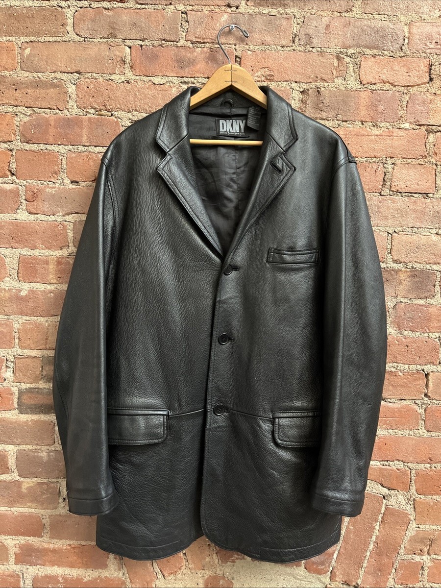 DKNY JEANS ダナキャラン ラムレザー 羊革 ライダース 90s y2k s-l1200.jpg