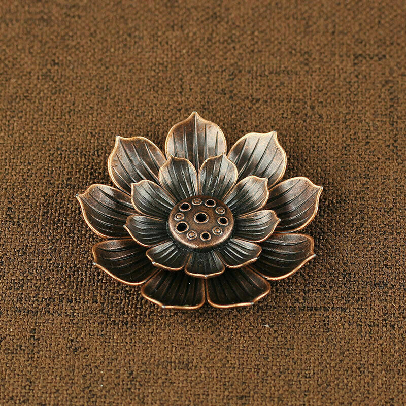 Incense Stick Holder Round Plate Buddhism Insense Ash Catcher Joss Cone