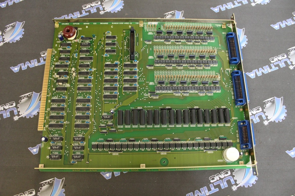 Okuma OPUS 5000 E4809-032-452-D ボード OKUMA E4809-032-452-D EC BOARD OPUS 5000 TESTED | eBay