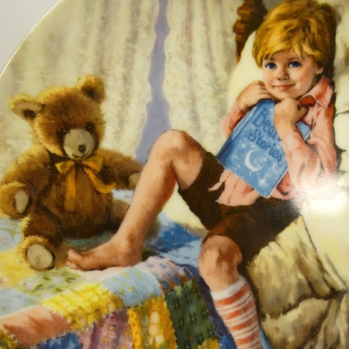 1984 "Diddle Diddle Dumplin" di John Mc Clelland Madre Oca Piatto RECO FLJB8 - Foto 3 di 11
