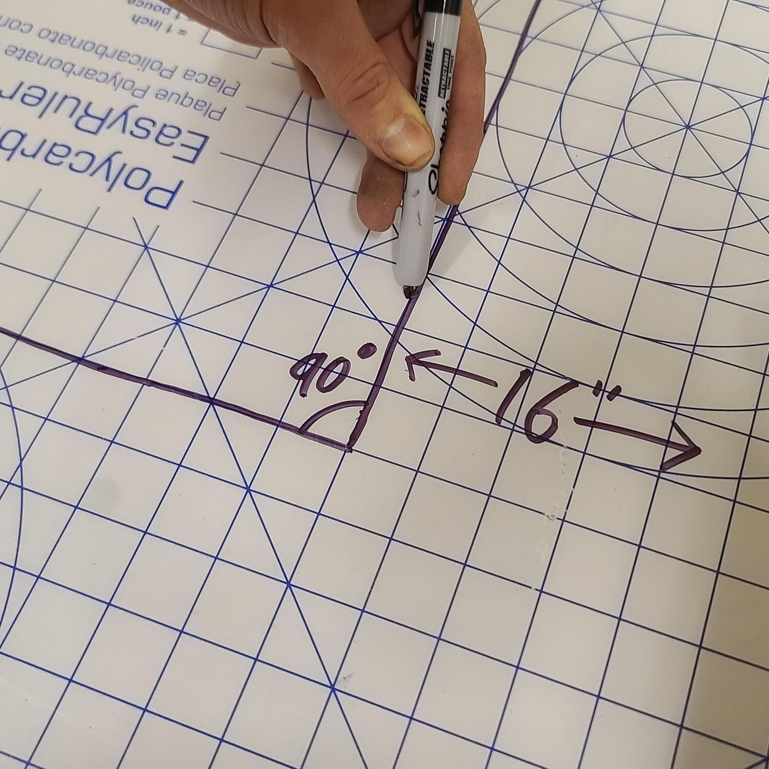 Polycarbonate Clear Plastic Sheet 12" X 18" X 0.0625" 1/16" Exact, EasyRuler ...