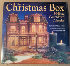 Vintage Christmas Box Holiday Countdown Calendar "The Christmas Box" 1996 USA!