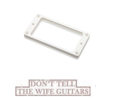 EMG Guitar Pickup Ring Flat 6 String Medium Thickness White  ( .200 Inch Thick )