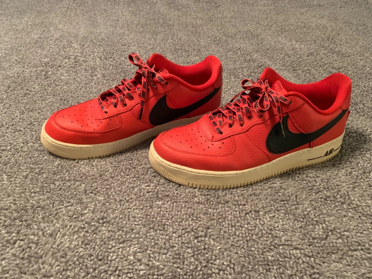 air force 1 nba red