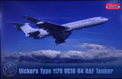 Roden 1/144 Vickers VC-10 K4 Type 1170 Tanker Modellbausatz