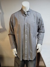 Paul Fredrick men's casual button-up shirt size 16 / 34  / we1981 r4 d19