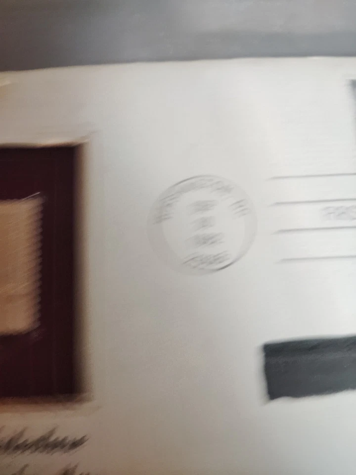 VTG American Architecture Lincoln Massachusetts 1982 Gold Plated Postal... - Image 2 of 4