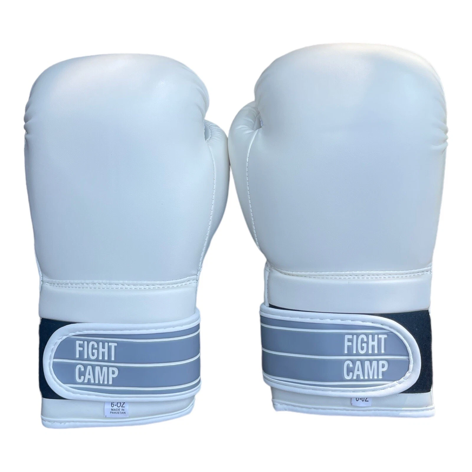 NEW Fight Camp Kids Boxing Gloves | White - 6 oz | Genuine Leather - Hand-Made