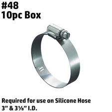 Flexfab Lined Worm Gear Clamps 65-89mm 2-9/16 - 3-1/2" Part # FLX2582-0048