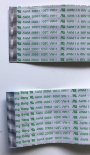 LG TV 47LX9500-TA LX Slave Extension PCB + the original small Ribbon Cables - Picture 6 of 7