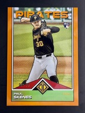 2024 Topps Transcendent Collection - Paul Skenes Rookie Orange Refractor 🟠 /25