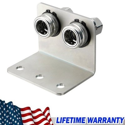 Hydraulic Quick Release Coupling 1/2'' NPT Break Away Mounting Bracket