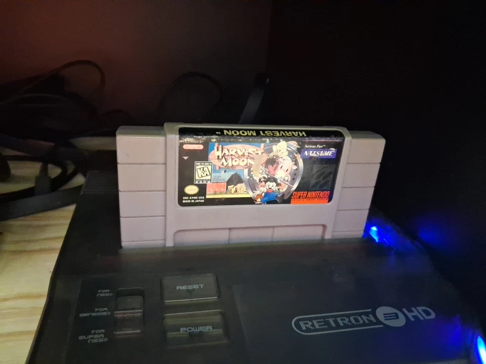 Harvest Moon Super Nintendo (SNES) Auténtico, Probado, Solo Cartucho Foto 3 de 4