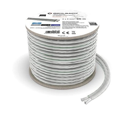 Oehlbach Silverline SP-40 Lautsprecherkabel 2x4mm² 6,30m Defekt