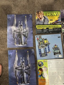Lego Batman and DC Superheroes instructions Lot: 2X 7782, 7785,6860,6863,7781+