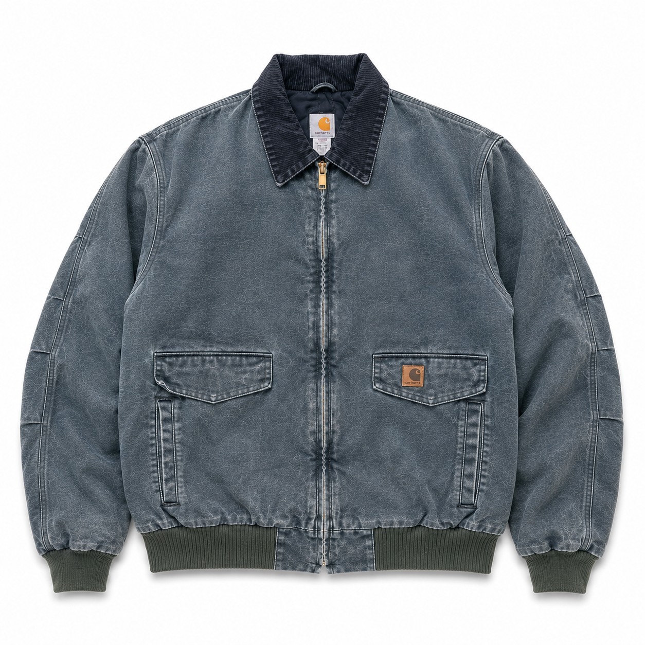 Vintage Carhartt Military-Style Bomber Jacket J165 MO… - Gem