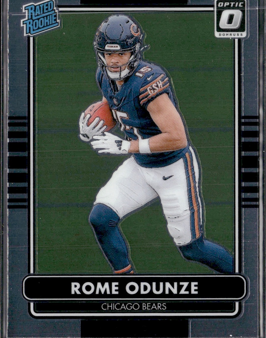 2024 Donruss Optic Football - 2014 Retro Series Rome Odunze #11 RC Rated Rookie