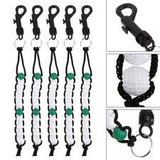 5 Pcs Golf Stroke Counter Beads Scoring Device Chain Golfs Putting