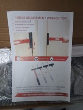 Door Hinge Adjustment Tool Hinge Gap Adjusting Wrench Kit Hinge Adjustment Tool