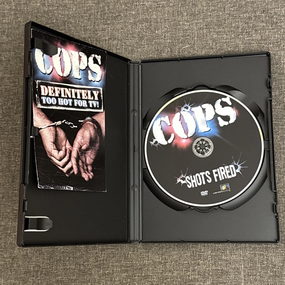 COPS Too Hot For TV show- 3 DVD LOT Bad Girls, Shots Fired, Caught In The Act - Image 4 of 4
