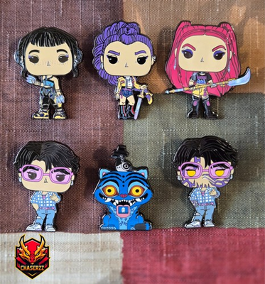 #ad #ad K Pop Demon hunters Loungefly Mystery Pin 6 Options $139.99