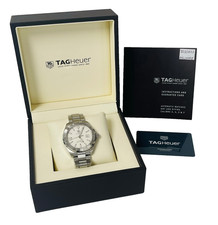 TAG Heuer Aquaracer Calibre 5 WAY2111.BA0928 41mm Auto Box & Warranty Card