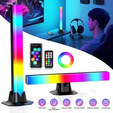 2X LED Lightbar TV Hintergrundbeleuchtung USB RGB Fernseher Ambient Lampe